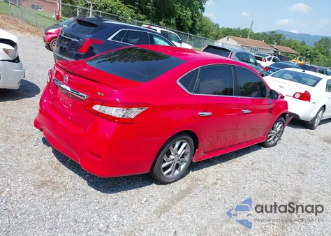 2015 Nissan Sentra Sr из США, поврежденный, VIN 3N1AB7AP2FY318609